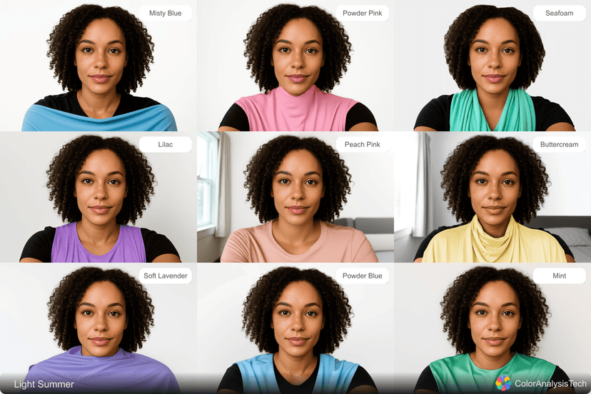 Free Virtual Color Draping Online | Digital Drapes for Color Analysis