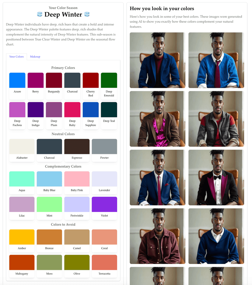 Springtime Color Combos Color Seasons Chart: All 12 & 16 Palettes + Free Quiz