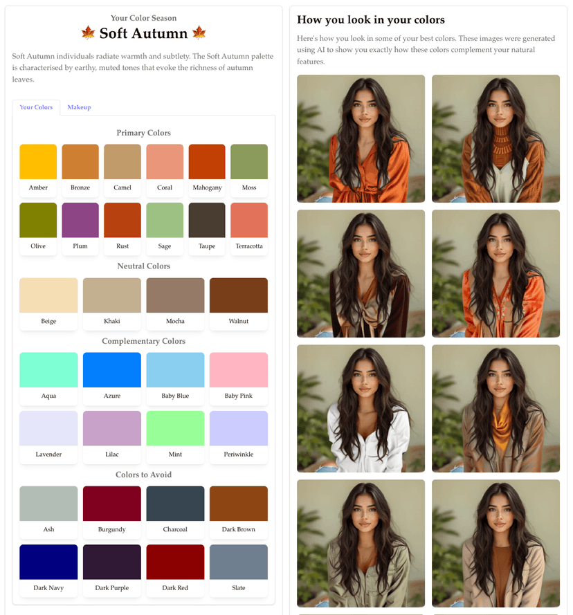 Color Seasons Chart All 12 & 16 Palettes (Visual Guide)