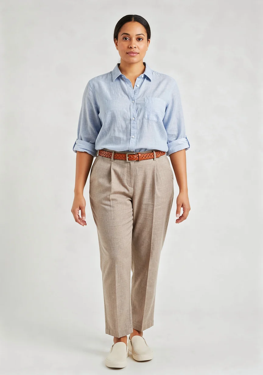 Tidy Casual Contrast