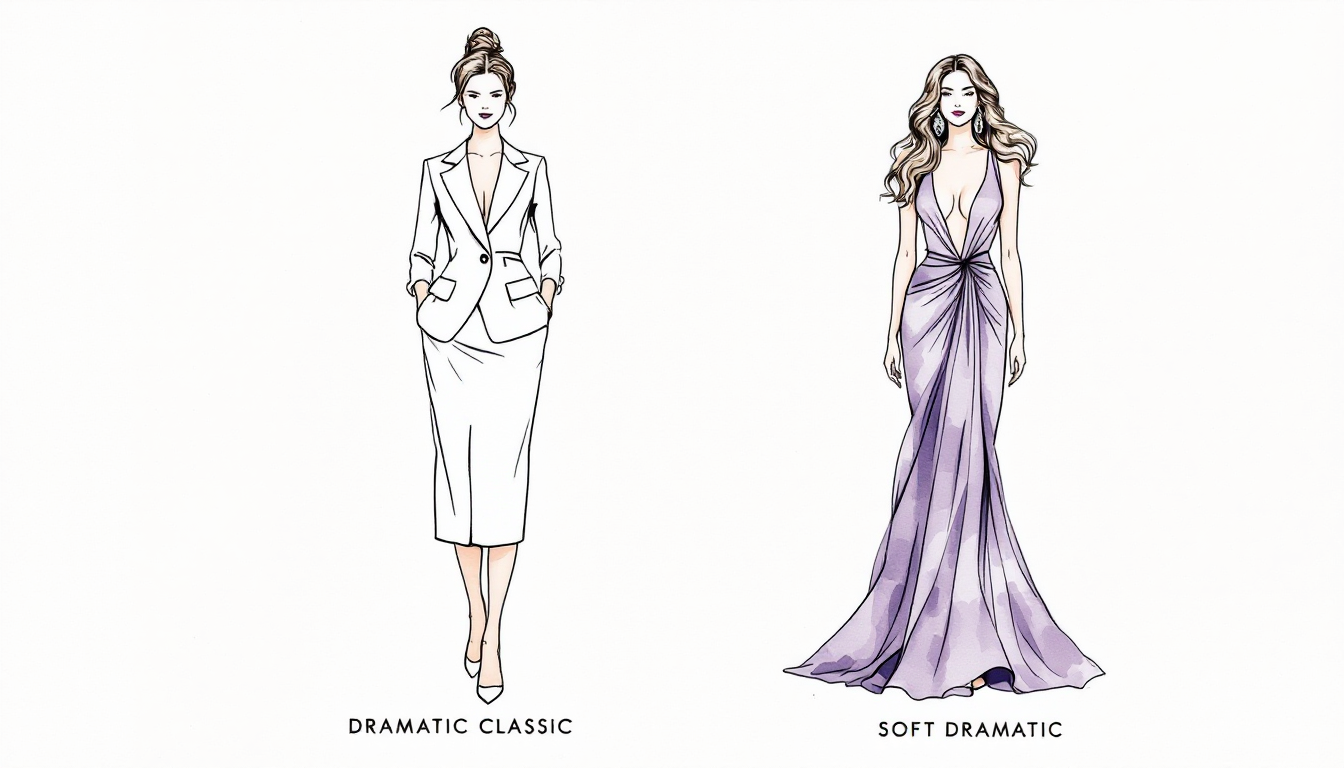 Dramatic Classic vs Soft Dramatic comparison