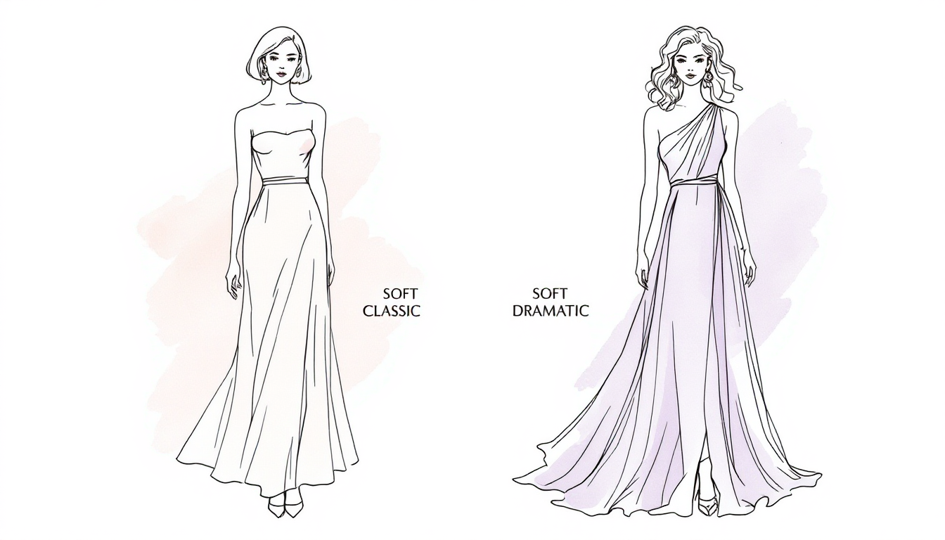 Soft Classic vs Soft Dramatic comparison