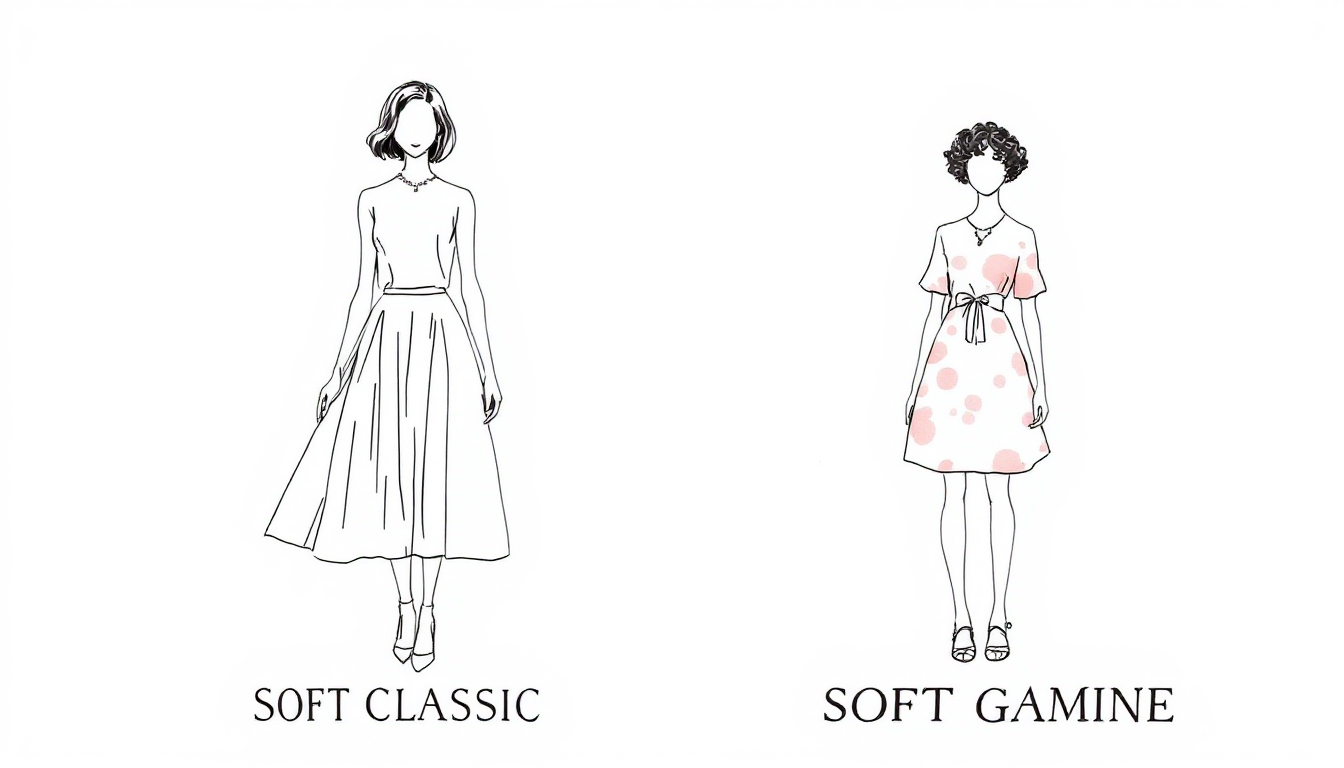 Soft Classic vs Soft Gamine comparison