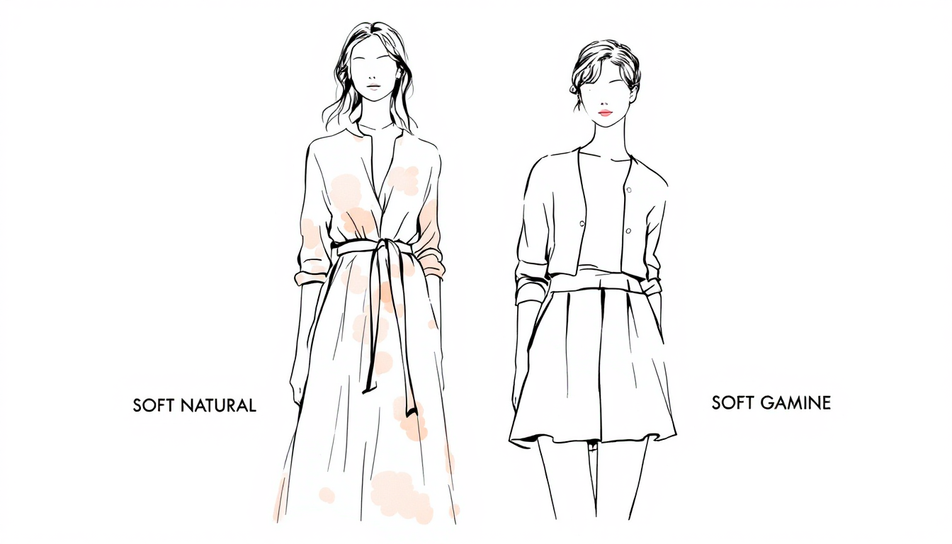 Soft Natural vs Soft Gamine comparison