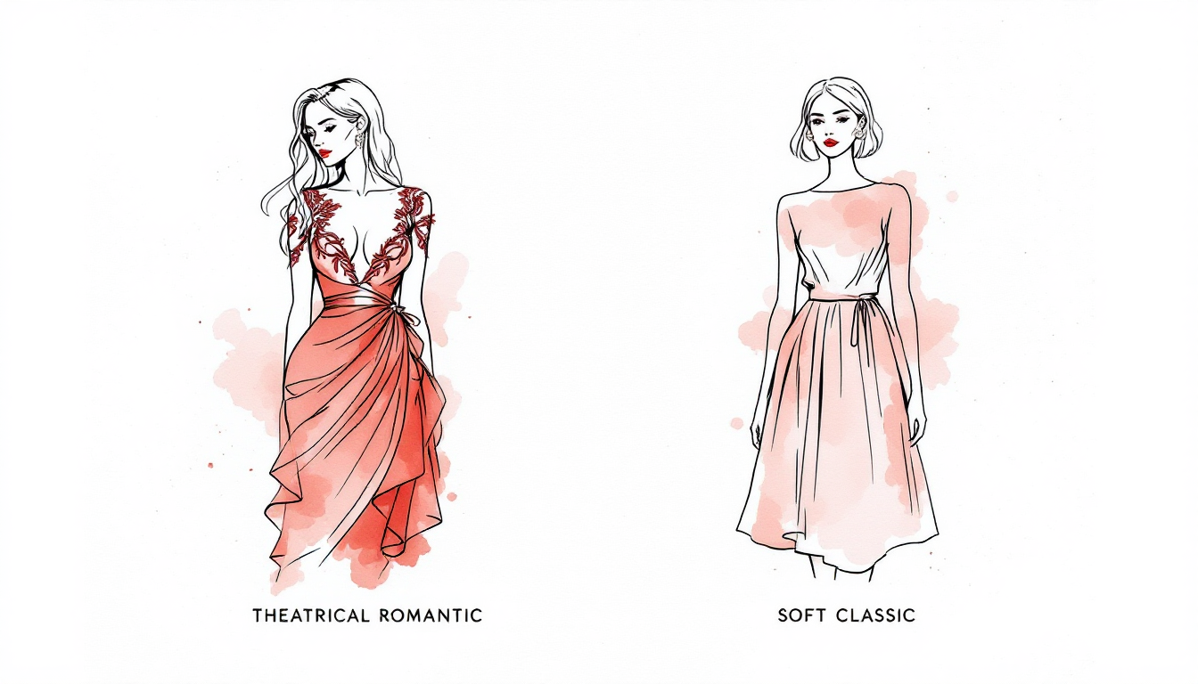Theatrical Romantic vs Soft Classic comparison