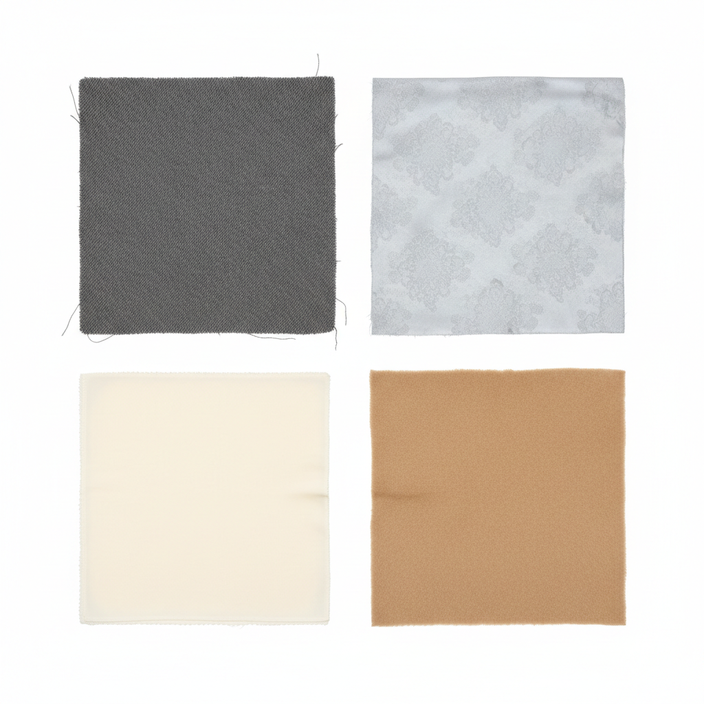 Best fabrics for the Dramatic Classic Kibbe body type