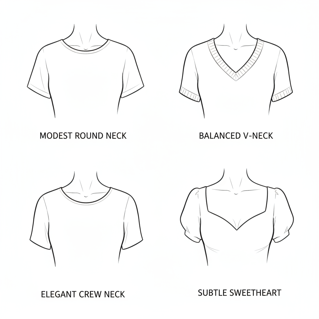 Best necklines for the Dramatic Classic Kibbe body type
