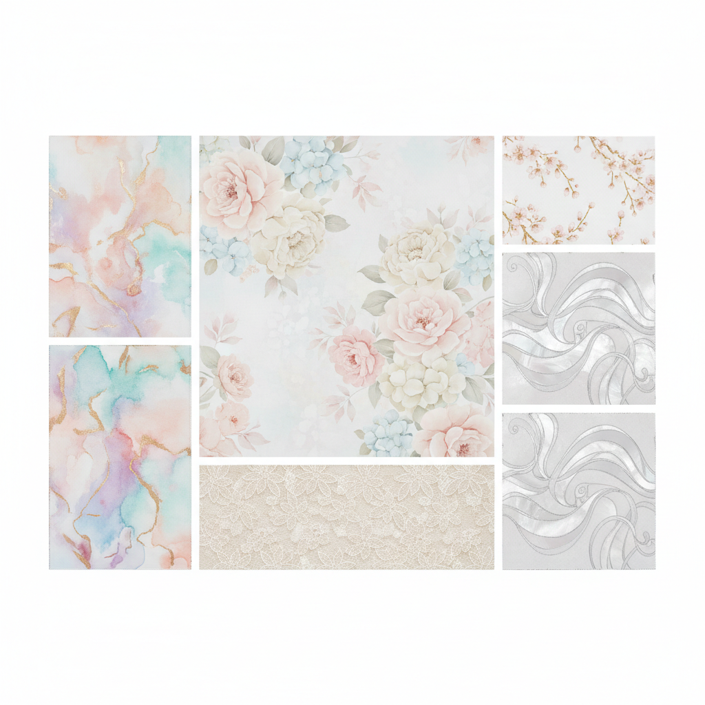Best patterns for the Romantic Kibbe body type