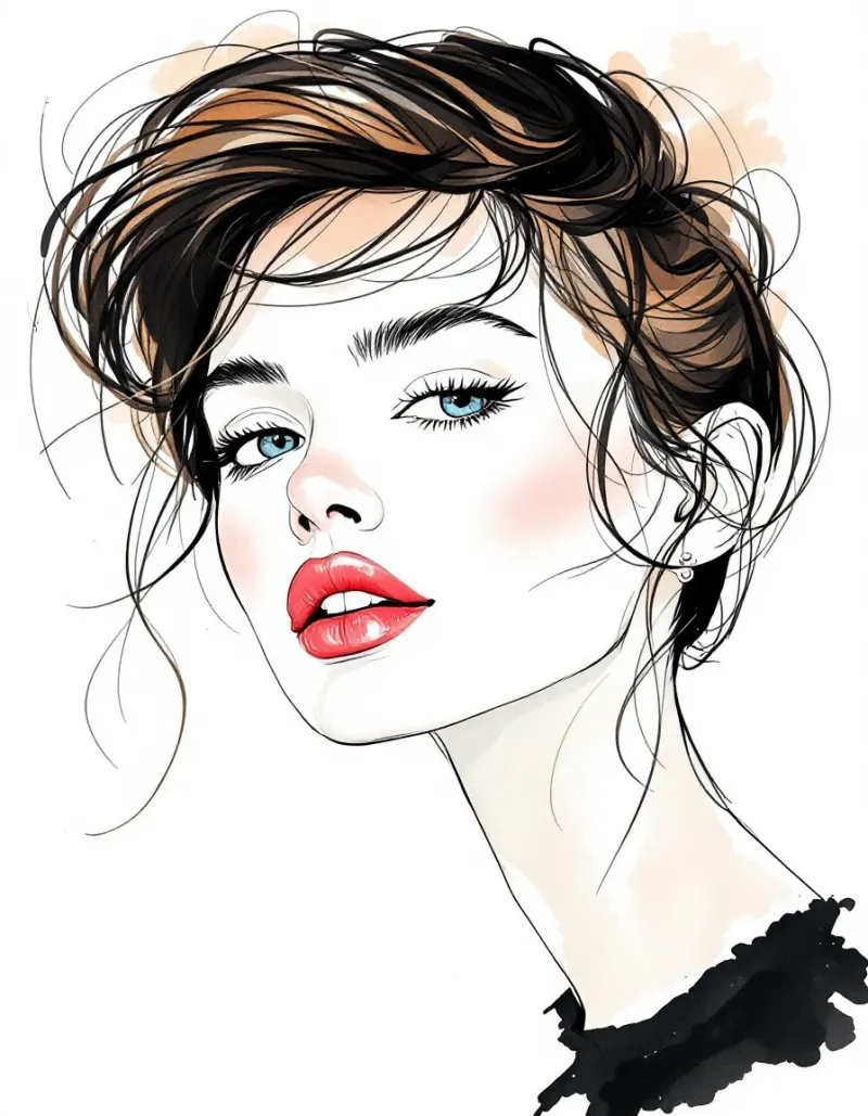 Soft pixie with texture