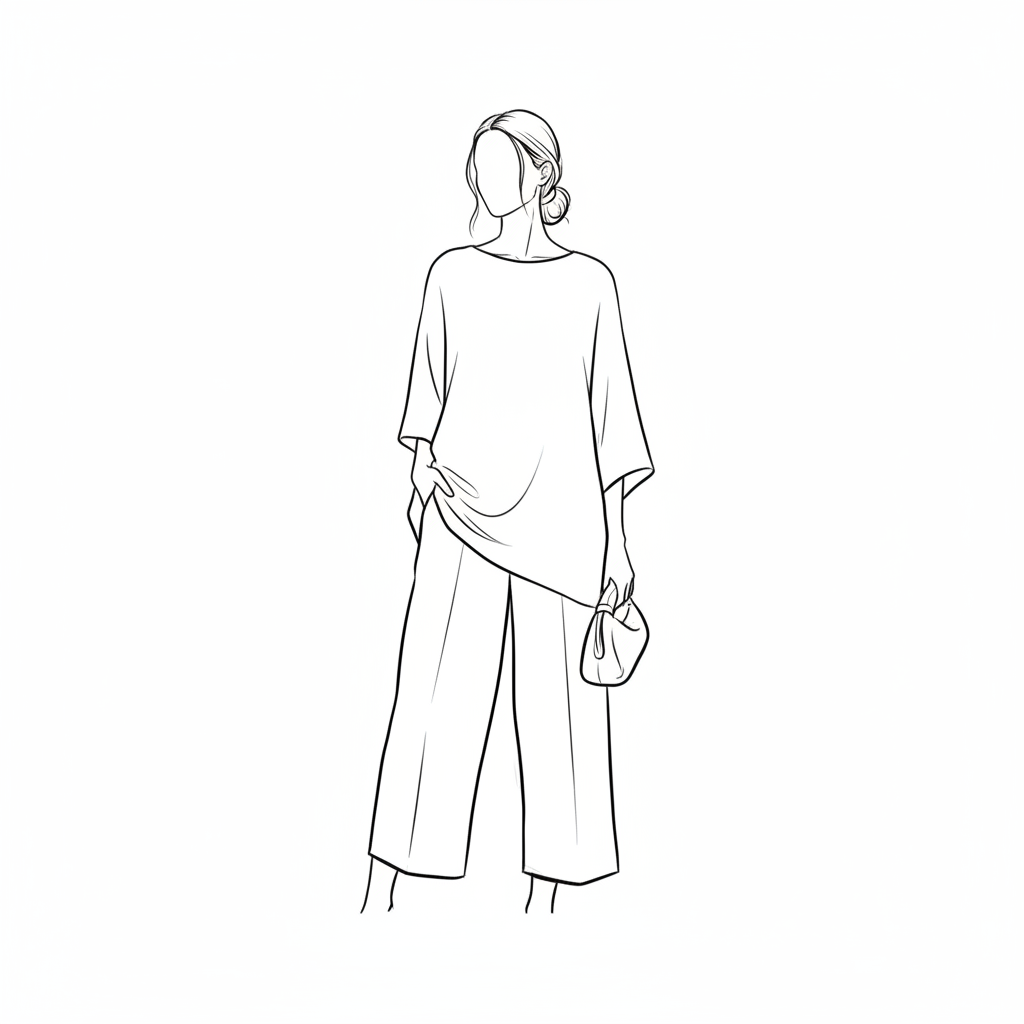 Natural body type silhouette